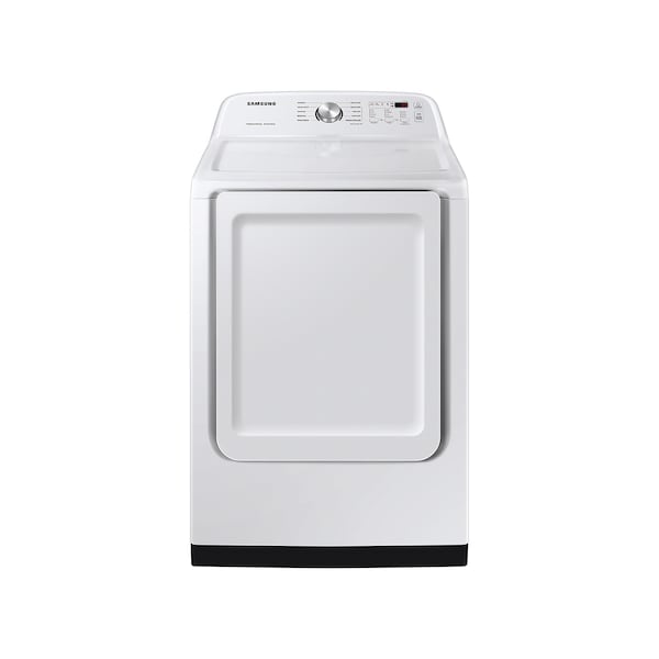Samsung 7.4 Cu. Ft. Large Capacity Gas Dryer with Sensor Dry, Smart Care, and 10 Preset Cycles in White DVG50B5100W - main